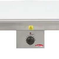 Bakemax - 40″ x 25″, 220V Countertop Electric Flat Grill Tortilla Warmer - BMTXW4025