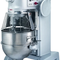 Bakemax - 60 QT 3 Speed Heavy Duty Belt Driven Countertop Planetary Mixer - BMPM60B