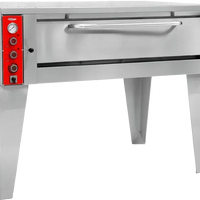 Bakemax - 64” Wide Commercial Electric Stone Hearth Deck Pizza Oven - BMBPEB125