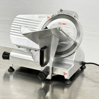 Bakemax - 8" Commercial Countertop Gravity Feed Meat Slicer - BMMSM08