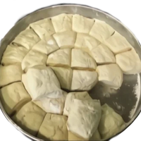 Bakemax - Commercial Countertop Manual Dough Hand Bun Divider with 9 Parts and Square Head - BMDMSQ09