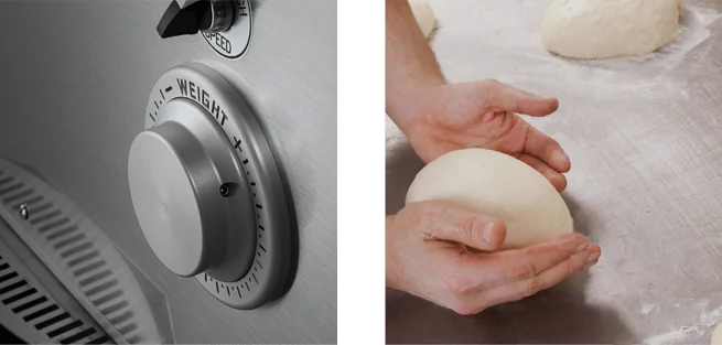 Bakemax - Electric Floor Model Automatic Dough Divider Rounder Combo - BMDD007