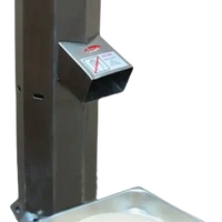 Bakemax - Stainless Steel Countertop Electric Bread Crumb Machine/Bread Mill - BMBM001