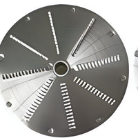 Bakemax - Stainless Steel Countertop Vegetable Cutter with Two Knives and 3 Shreddiing Discs - BMVC001