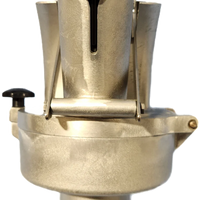 Bakemax - Stainless Steel Vegetable Slicer and Cheese Grater Attachment for Mixers #12 Hub - BMVS001