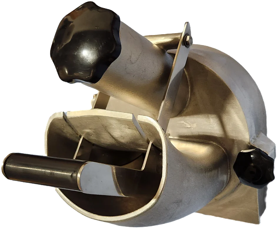 Bakemax - Stainless Steel Vegetable Slicer and Cheese Grater Attachment for Mixers #12 Hub - BMVS001