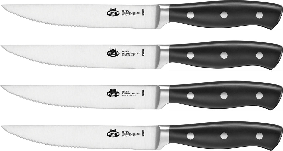 Ballarini - Brenta 4 PC German Stainless Steel Steak Knife Set - 18540-004