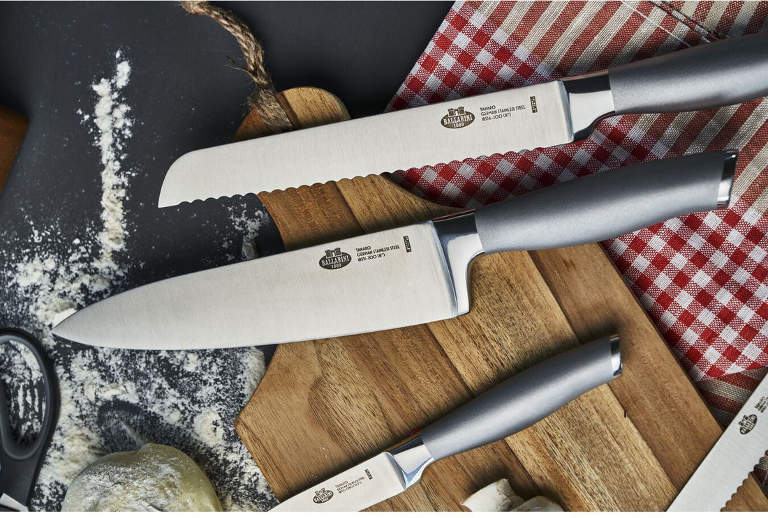 Ballarini - Tanaro 7 PC Stainless Steel Knife Block Set - 18560-007