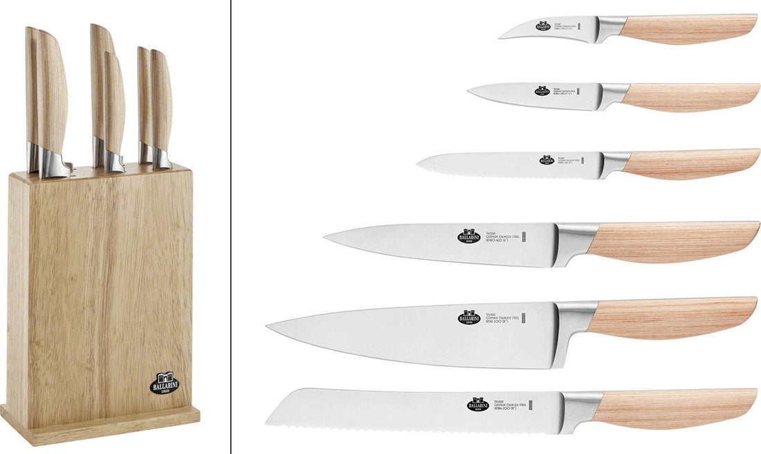 Ballarini - Tevere 7 PC Knife Block Set - 18590-007