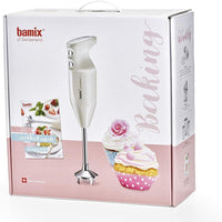 Bamix - BAKING Hand Blender Package, White-Light Grey - BAKING M200