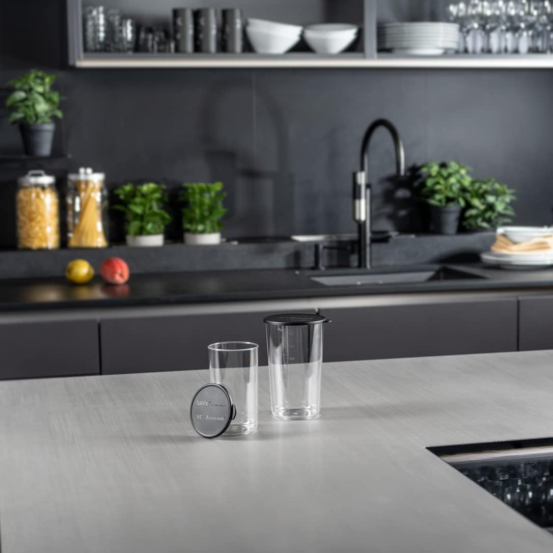 Bamix - Beaker-Set 400ml + 600ml + lids - 450.050