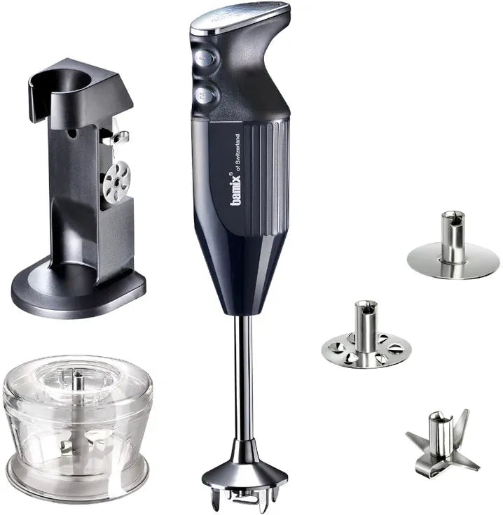 Bamix - DELUXE Hand Blender Package, Black - DELUXE M150