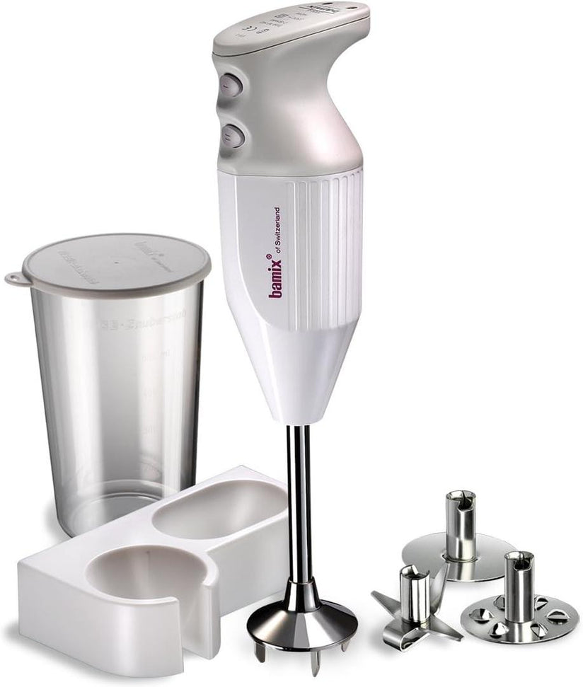 Bamix - MONO Hand Blender Package, White-Light Grey - MONO M133