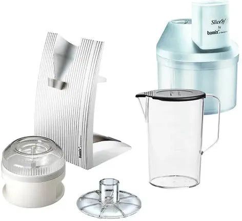 Bamix - SUPERBOX Hand Blender Package, White-Light Grey - SUPERBOX M200
