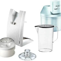 Bamix - SUPERBOX Hand Blender Package, White-Light Grey - SUPERBOX M200