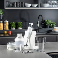 Bamix - SUPERBOX Hand Blender Package, White-Light Grey - SUPERBOX M200