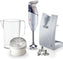 Bamix - SWISSLINE Hand Blender Package, White-Light Grey - SWISSLINE M150