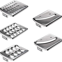 Bamix - SliceSy® Food Processor Attachment, Light Grey - 150.086