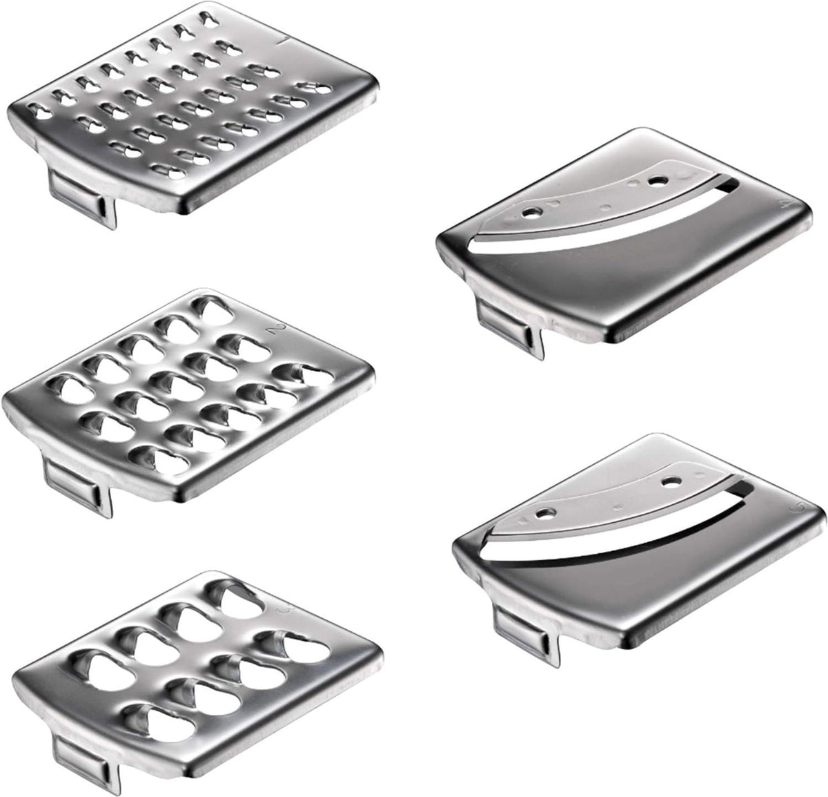 Bamix - SliceSy® Food Processor Attachment, Light Grey - 1500.001