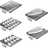 Bamix - SliceSy® Food Processor Attachment, Light Grey - 150.086