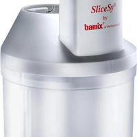 Bamix - SliceSy® Food Processor Attachment, Light Grey - 150.086