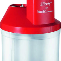 Bamix - SliceSy® Food Processor Attachment, Red - 1500.004