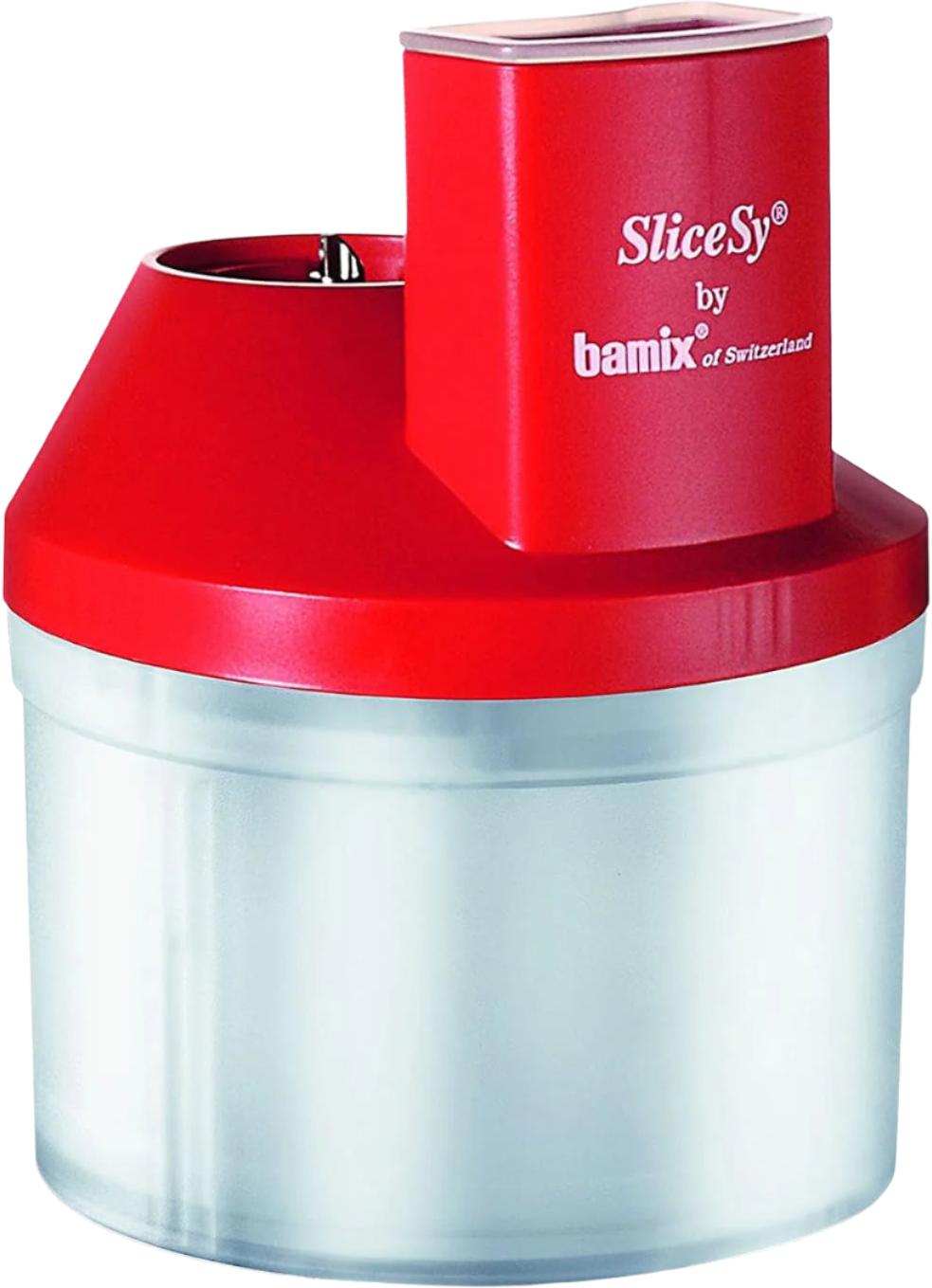 Bamix - SliceSy® Food Processor Attachment, Red - 1500.004