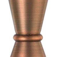 Barfly - 0.5 x 0.75 Oz Antique Copper Japanese Style Jigger - M37000ACP