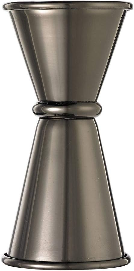 Barfly - 0.5 x 0.75 Oz Black Japanese Style Jigger - M37000BK