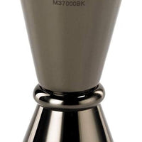 Barfly - 0.5 x 0.75 Oz Black Japanese Style Jigger - M37000BK