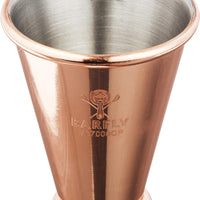 Barfly - 0.5 x 0.75 Oz Copper Plated Japanese Style Jigger - M37000CP