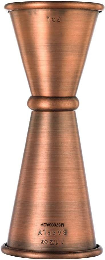Barfly - 1 x 1.5 Oz Antique Copper Japanese Style Jigger - M37003ACP
