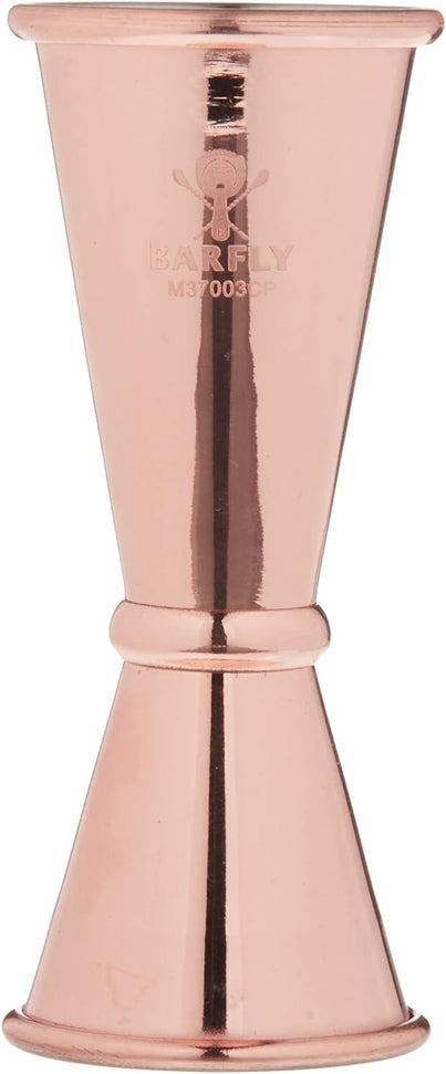 Barfly - 1 x 1.5 Oz Copper Plated Japanese Style Jigger - M37003CP