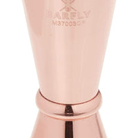 Barfly - 1 x 1.5 Oz Copper Plated Japanese Style Jigger - M37003CP