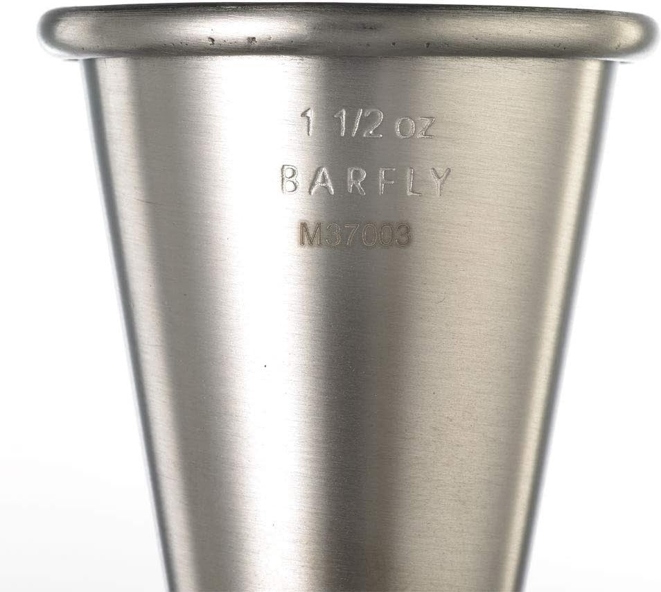 Barfly - 1 x 1.5 Oz Stainless Steel Japanese Style Jigger - M37003