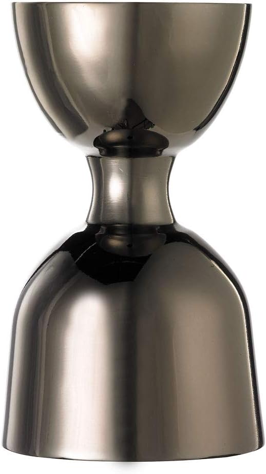 Barfly - 1 x 2 Oz Black Heavy-Duty Straight Rim Bell Jigger - M37006BK