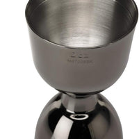 Barfly - 1 x 2 Oz Black Heavy-Duty Straight Rim Bell Jigger - M37006BK