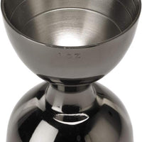 Barfly - 1 x 2 Oz Black Heavy-Duty Straight Rim Bell Jigger - M37006BK