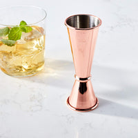 Barfly - 1 x 2 Oz Copper Plated Japanese Style Jigger - M37005CP