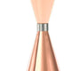 Barfly - 1 x 2 Oz Copper Plated Slim Style Jigger with Stainless Band - M37090CP