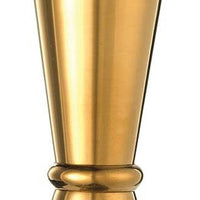 Barfly - 1 x 2 Oz Gold Plated Japanese Style Jigger - M37005GD
