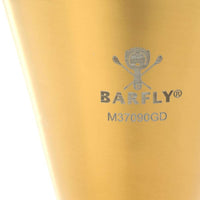 Barfly - 1 x 2 Oz Gold Plated Slim Style Jigger with Stainless Band - M37090GD
