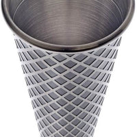 Barfly - 1 x 2 Oz Gun Metal Black Diamond Lattice Japanese Style Jigger - M37202BK