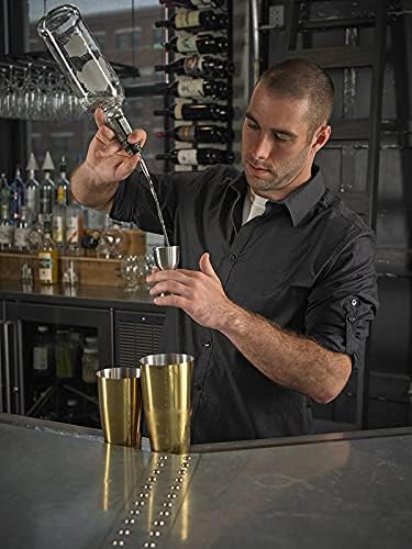 Barfly - 1 x 2 Oz Stainless Steel Heavy-Duty Straight Rim Bell Jigger - M37006