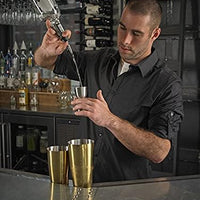 Barfly - 1 x 2 Oz Stainless Steel Heavy-Duty Straight Rim Bell Jigger - M37006