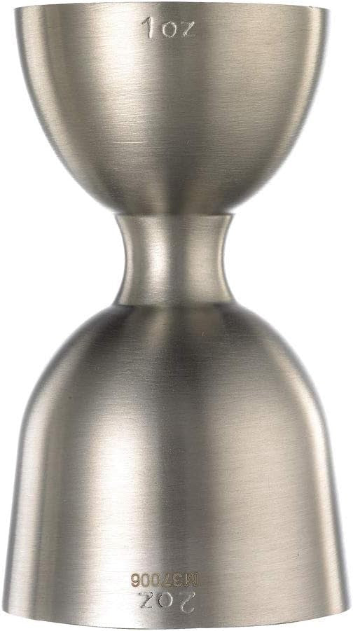 Barfly - 1 x 2 Oz Stainless Steel Heavy-Duty Straight Rim Bell Jigger - M37006