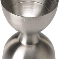 Barfly - 1 x 2 Oz Stainless Steel Heavy-Duty Straight Rim Bell Jigger - M37006