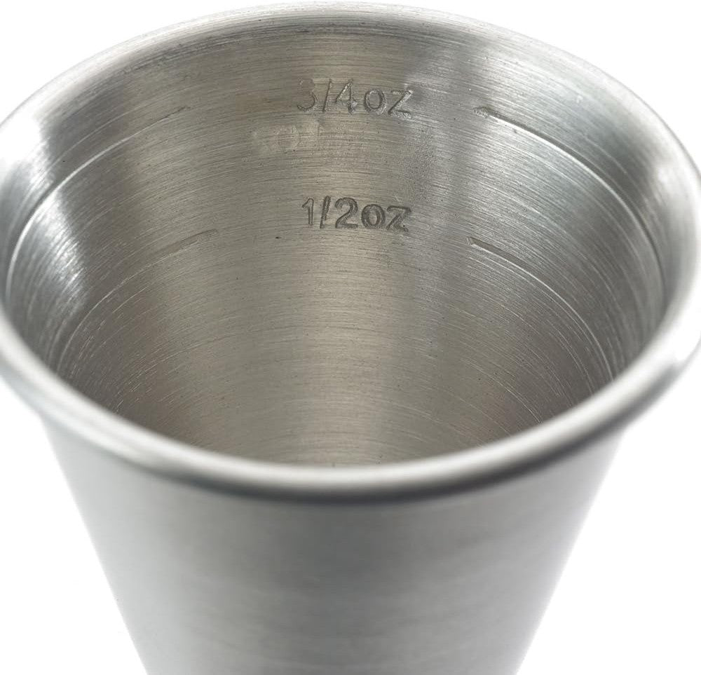 Barfly - 1 x 2 Oz Stainless Steel Japanese Style Jigger - M37005