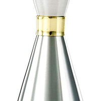 Barfly - 1 x 2 Oz Stainless Steel Slim Style Jigger with Gold Band - M37096