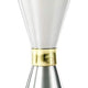 Barfly - 1 x 2 Oz Stainless Steel Slim Style Jigger with Gold Band - M37096